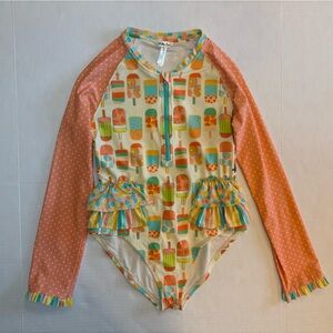 Matilda Jane one-piece long sleeve swimsuit Dream Chasers Dancing Popsicles 16